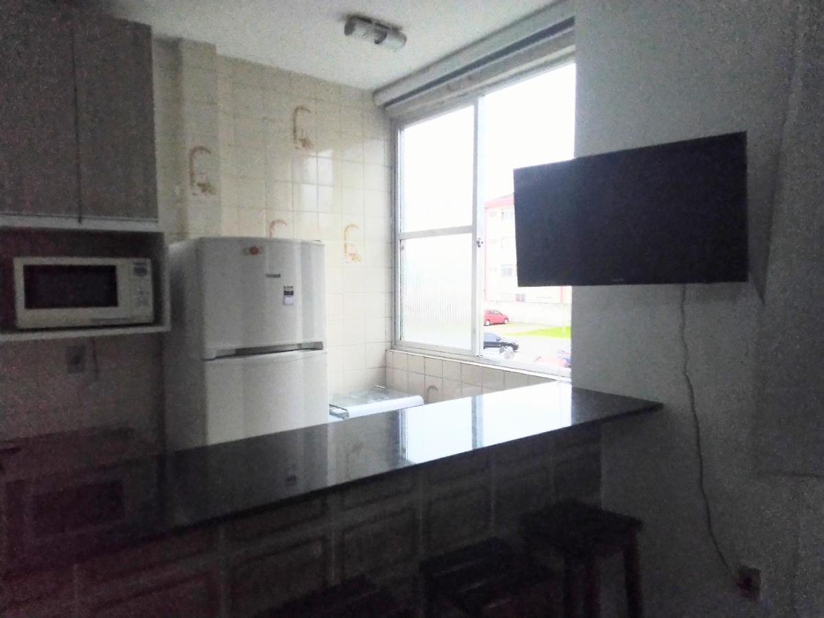 Kitnet Pe Na Areia Vista Mar - Boqueirao Praia Grande-Sp Appartement Praia Grande  Buitenkant foto
