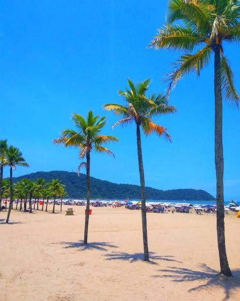 Kitnet Pe Na Areia Vista Mar - Boqueirao Praia Grande-Sp Appartement Praia Grande  Buitenkant foto