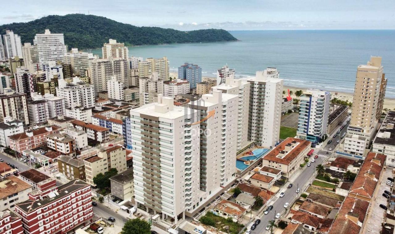 Kitnet Pe Na Areia Vista Mar - Boqueirao Praia Grande-Sp Appartement Praia Grande  Buitenkant foto